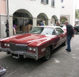 Cadillac-Parade in Bremgarten