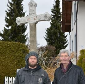 Berikon: Pestkreuz restauriert