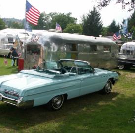 Treffen der Camping-Oldtimer