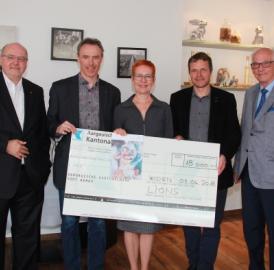 Grosse Spende der Lions-Clubs
