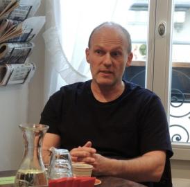 Stephan Gut beim «Kafi-Tratsch»