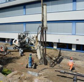 Rudolfstetten: Es wird gebaut beim Schulhaus