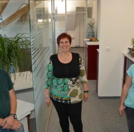 Sozialdienst in tollen Räumen