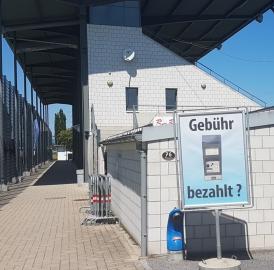 Parkbussen nach Matchbesuch