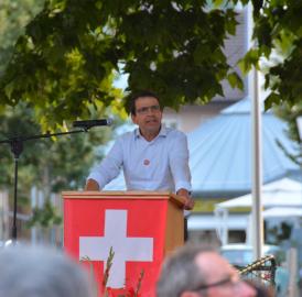 Matthias Jauslin sprach in Muri