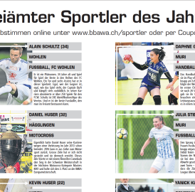 Freiämter Sportler: Endspurt