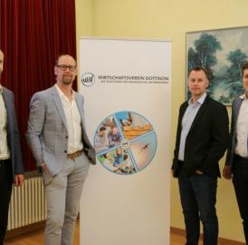Blühendes Wirtschaftsleben