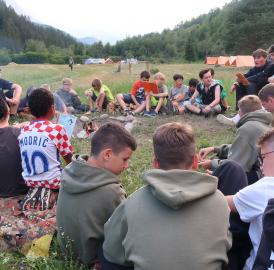 Jungwacht Wohlen im Sommerlager