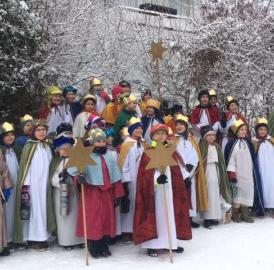 Sternsinger in Niederwil unterwegs