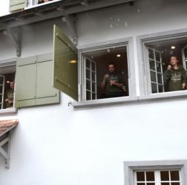 Juwel besichtigt und gesegnet