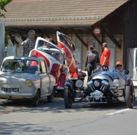 Perfektes Microcar-Treffen