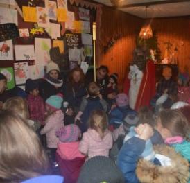 Viele Besucher im Chlaushüsli in Boswil