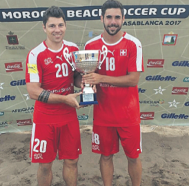 Beachsoccer: Freiämter siegen in Marokko