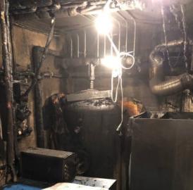 Widen: Brand in der «Brasserie Terrasse»