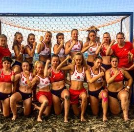 Freiämterinnen an Beachhandball-EM