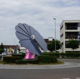 Solarblume auf Güpf-Kreisel