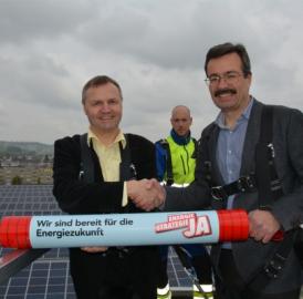 Villmergen: Photovoltaikanlage gewürdigt