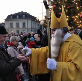 3000 Besucher am Wohler Chlausauszug