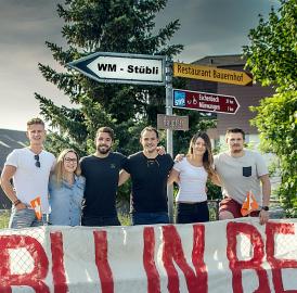 Bettwiler Jugend organisiert Public Viewing