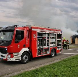 Neues Fahrzeug für Feuerwehr Aristau