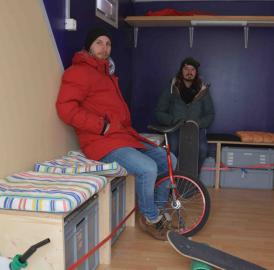 Jugendbus renoviert