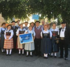 Murianer Trachtentanzleute am Unspunnenfest