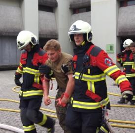 «Brand gross» in der Kaserne