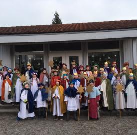 Fleissige Sternsinger in Niederwil 