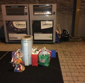 Unordnung bei Wohler Sammelstellen