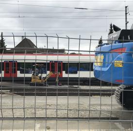 Arbeiten am Wohler Bahnhof gestartet