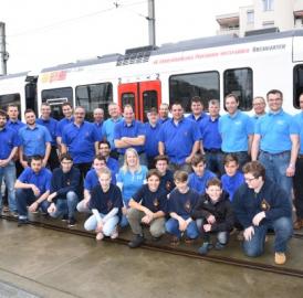 BDWM-Zug wirbt für Pontoniere