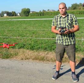 Vier Propeller zum Glück