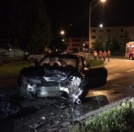 Villmergen: Frontalkollision zwischen zwei Autos 