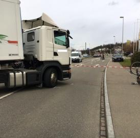 91-jährige Velofahrerin verletzt