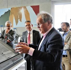 Regierungsrat Hofmann in Muri