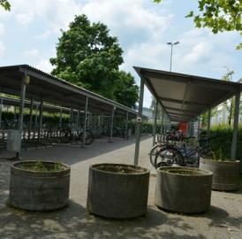 Vandalismus beim Veloständer Risi