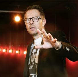 Bänz Friedli im Kantiforum Wohlen