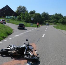 Unfall in Buttwil