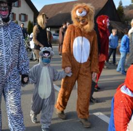 Zufikon: Kinderumzug durchs Dorf