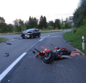 Unfall in Buttwil