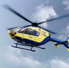 Wohlen: Rettungshelikopter im Einsatz