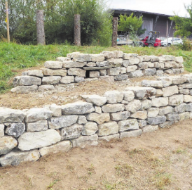 Mauer für grosse und kleine Tiere