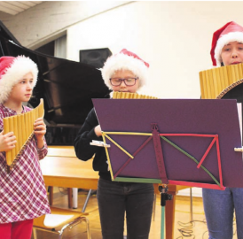 Adventsstimmung in der Aula
