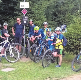 Per Bike auf den Lindenberg