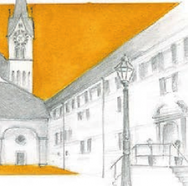Unterwegs mit Skizzenbuch und Stift