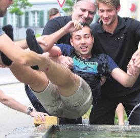 Erfrischung und Brauchtum