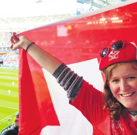 Neue Dimension des Fussball