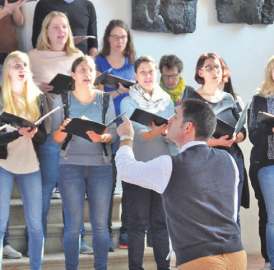 Singen im Sommer – auch an der Bundesfeier