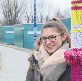 Etwas Farbe im trüben Winter