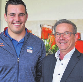 Raiffeisen fördert Joel Strebel